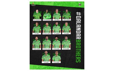 Lahore Qalandars Announce Squad for ExxonMobil Guyana Global Super League 2024