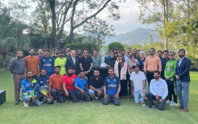 Lahore Qalandars Owner Atif Rana Visits U.S. Embassy as Part of Trophy Tour