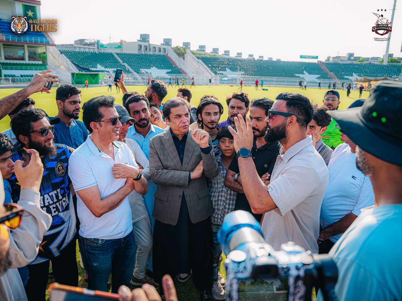 Thousands participate in Rawalpindi Tigers open trials at Rawalpindi Cricket Stadium